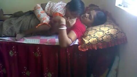 Mother getting fucked by her secret lover in front of her kid